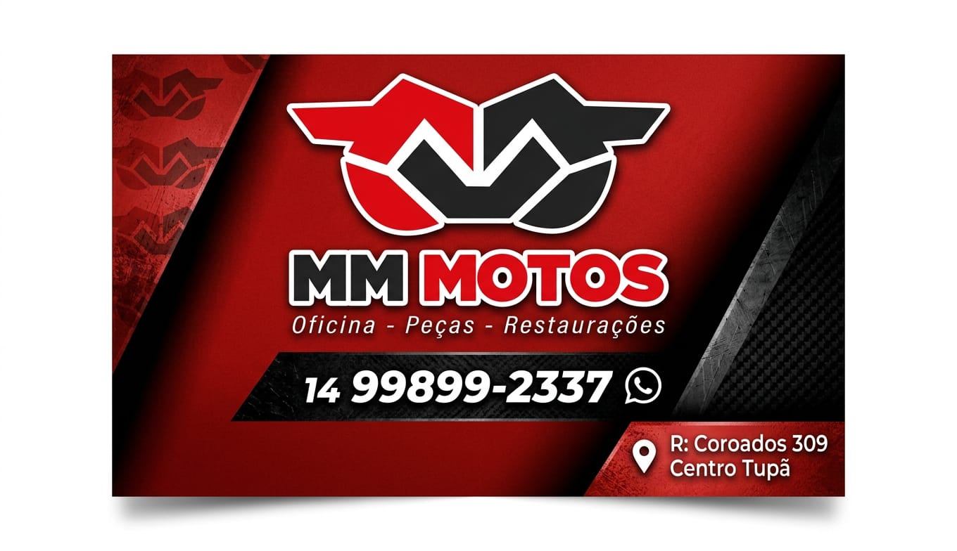 MM MOTOS -Tá precisando dar aquele trato na sua moto?  Então presta atenção!  Na MM motos  sua moto recebe cuidado de verdade! Aqui tem mecânicos especializados, serviço rápido e preço justo!  peças,acessórios,Troca de óleo, revisão completa, freios, suspensão parte elétrica,  funilaria,pintura e muito mais! Tudo com qualidade e garantia pra você rodar tranquilo!  📍 Estamos na rua coroados 309  📞 Ligue agora: 14 99899 2337 buscamos  e entregamos sua moto   MM motos— sua moto em boas mãos, sempre pronta pra estrada!